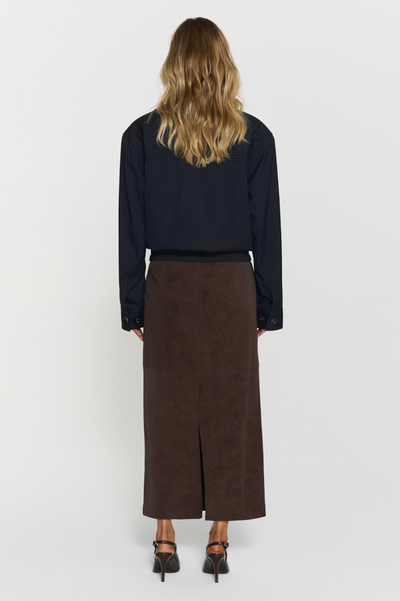 Yara Faux Suede Skirt