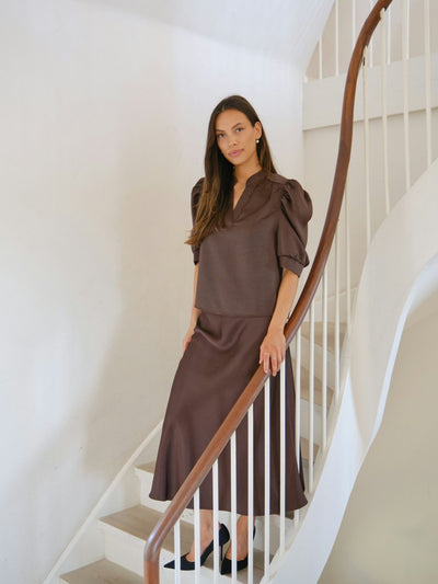 Roella Heavy Sateen Blouse