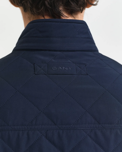 Quilted windcheater vest
