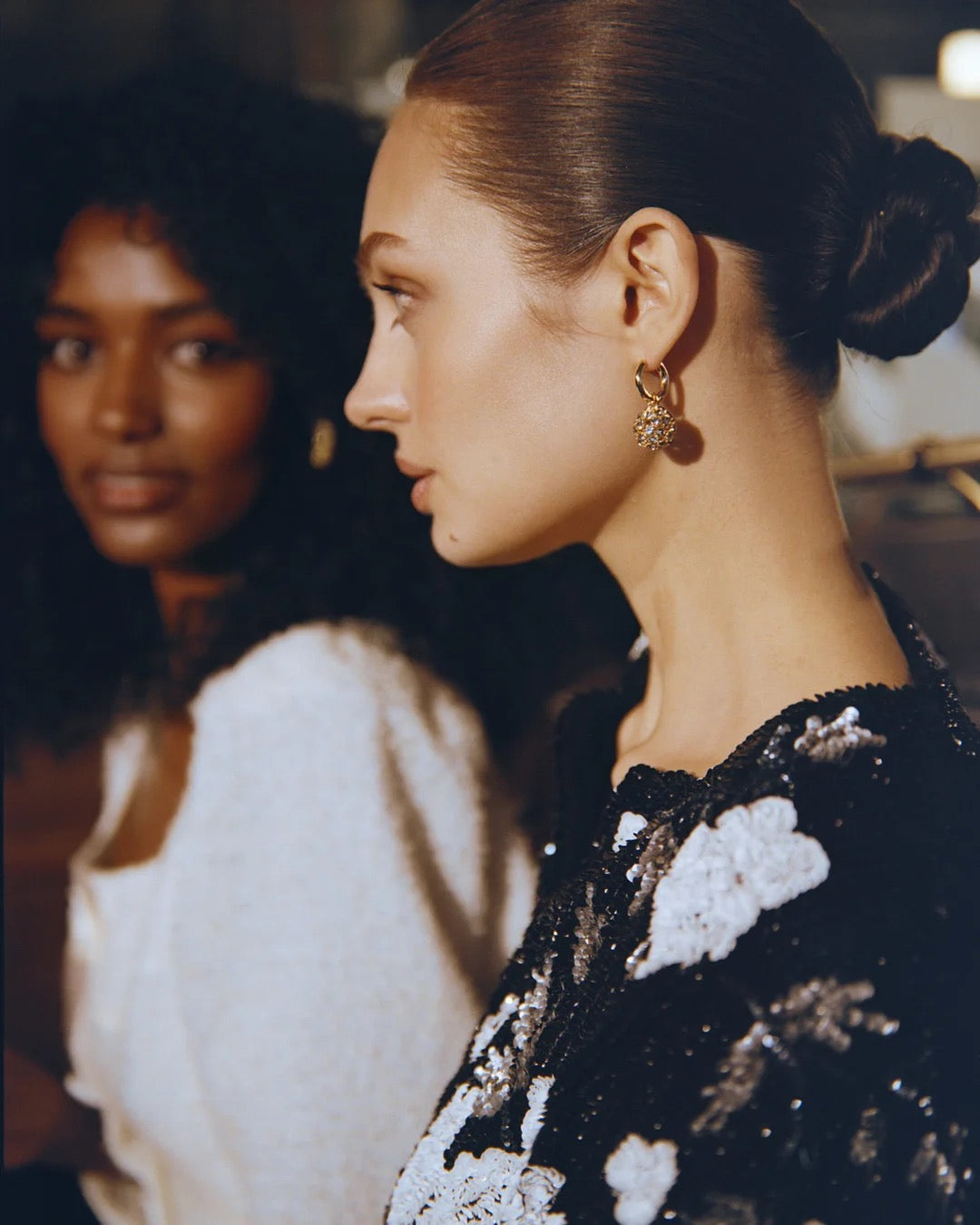 Beaded Cropped Jacket