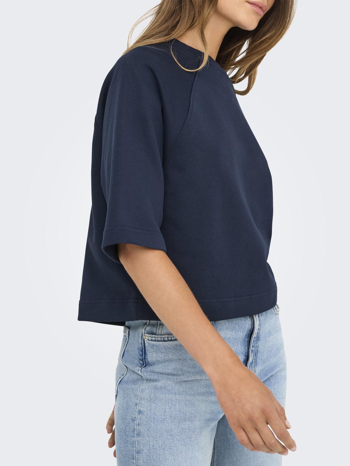 Onldasie 2/4 O-Neck Raglan Ub Cs Swt
