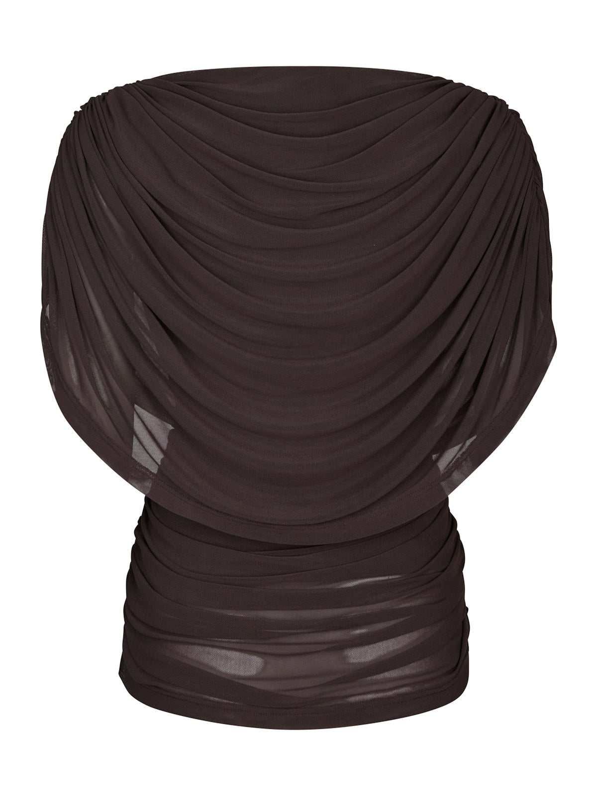 Cottuna Drapy Mesh Top