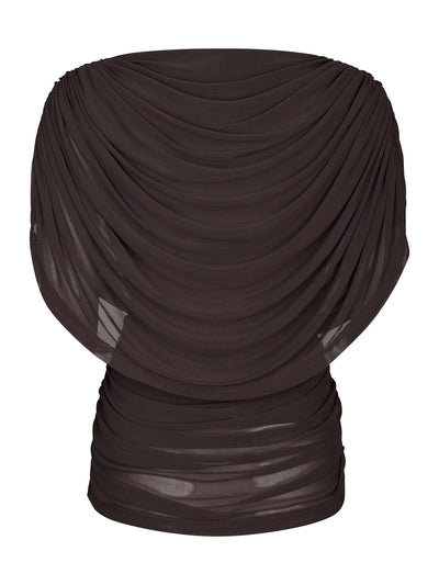 Cottuna Drapy Mesh Top