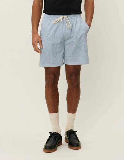 Stan Stripe Seersucker Swimshorts