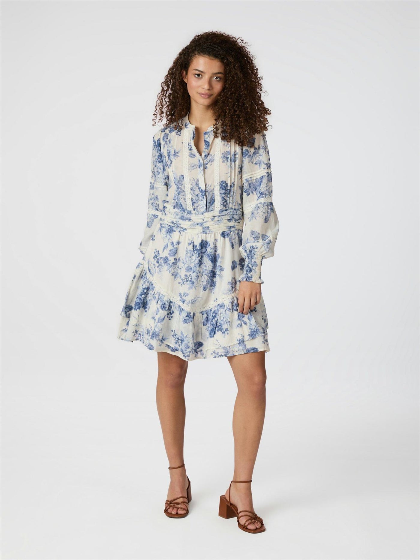 Roberta flower flow dress
