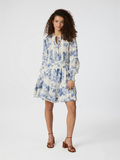 Roberta flower flow dress