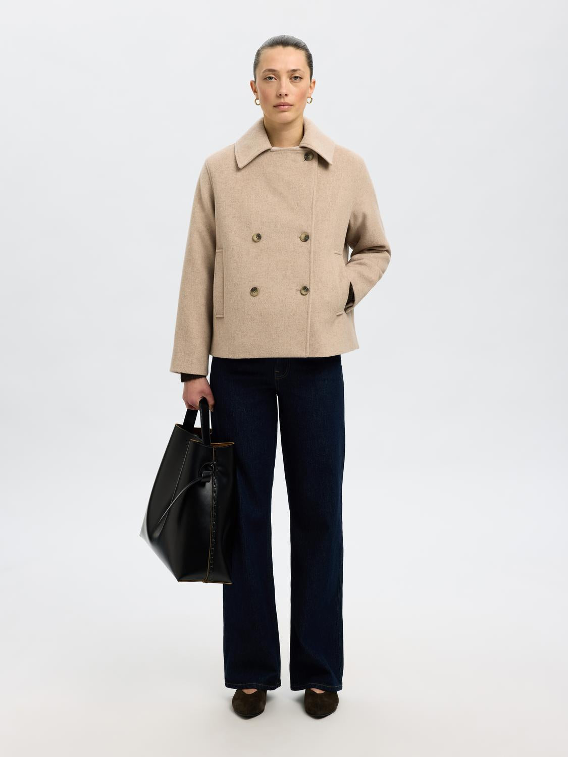 Slfalma Wool Blend Jacket