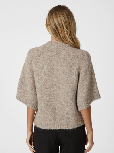 Benuta fluffy knit cardigan