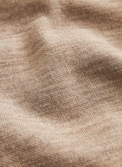 Merino Double Zip Hood
