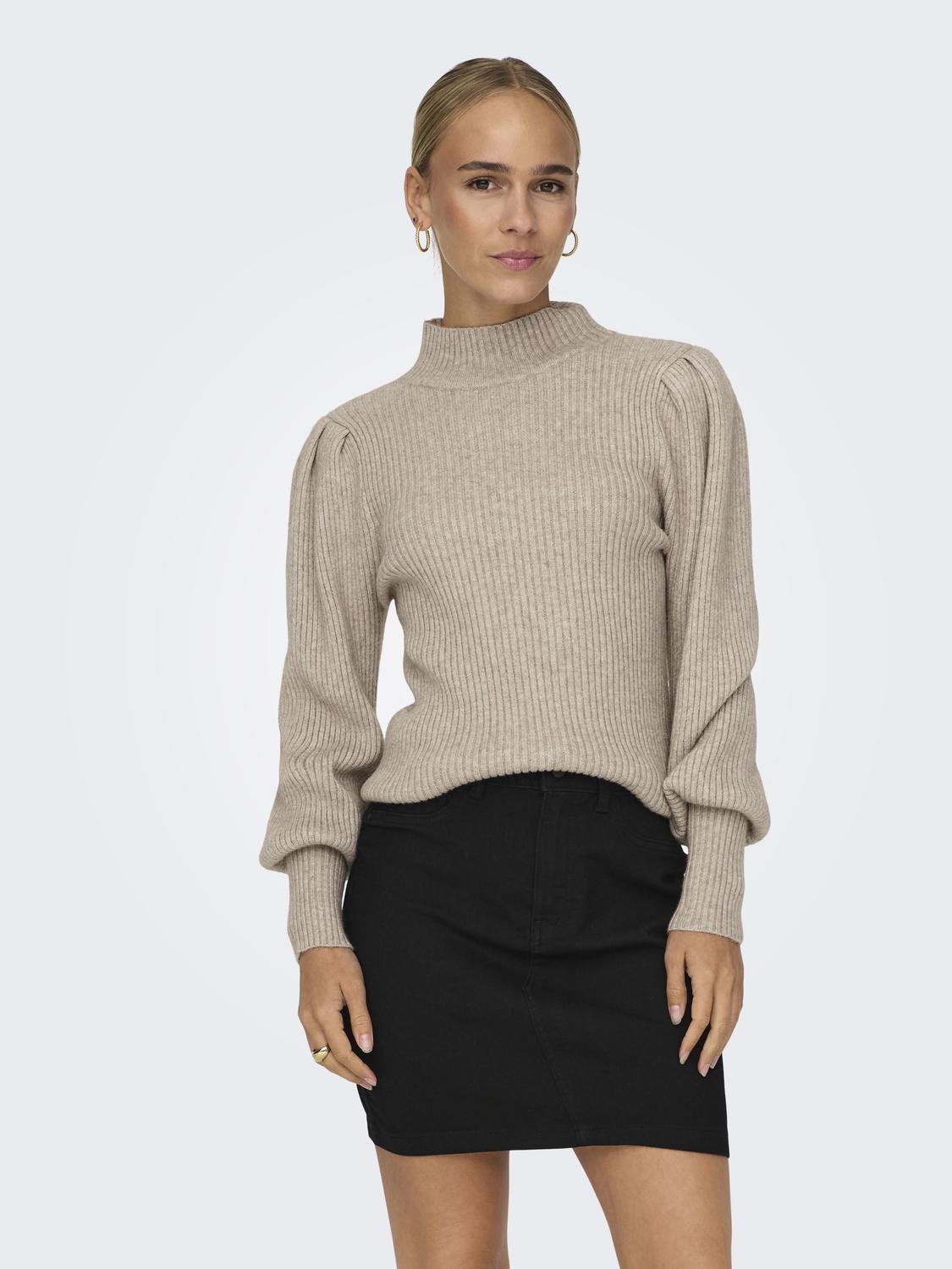 ONLYKATIA L/S HIGHNECK PULLOVER KNT