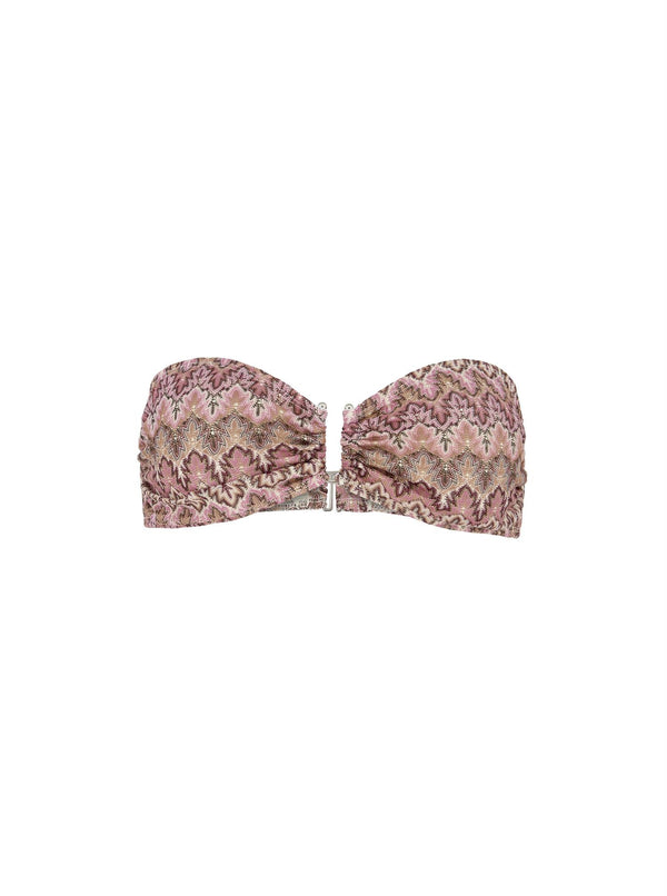 Amber bandeau bikini top