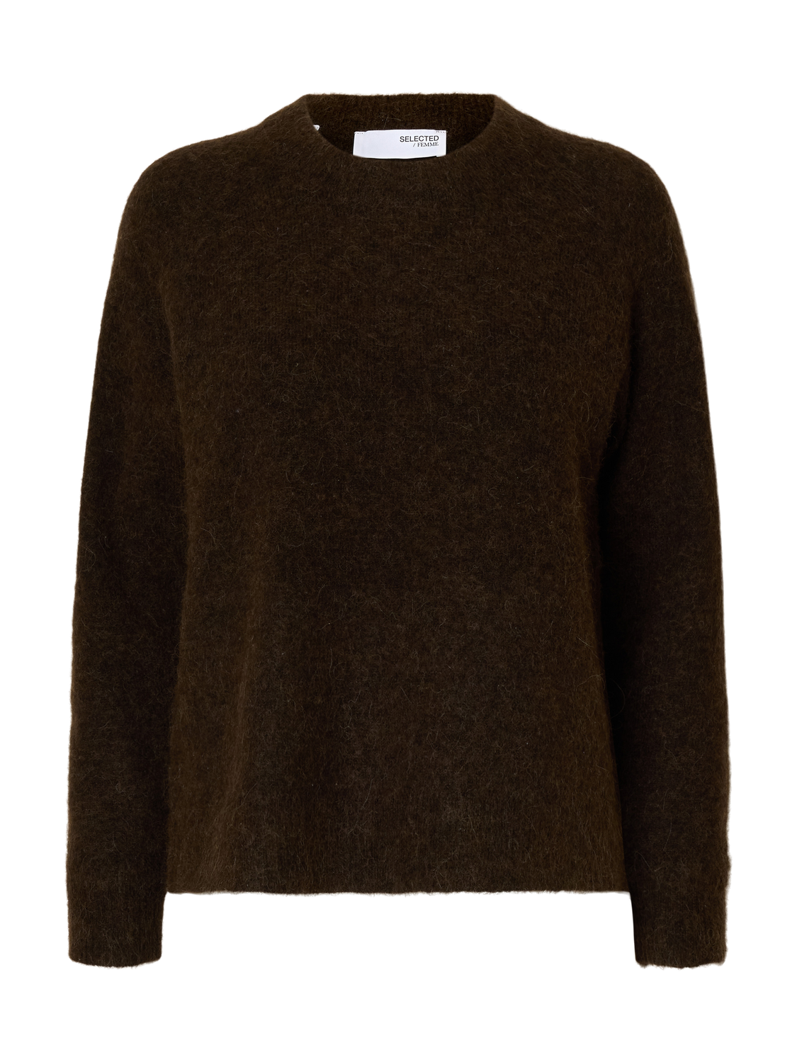 Slflulu Ls Knit O-Neck