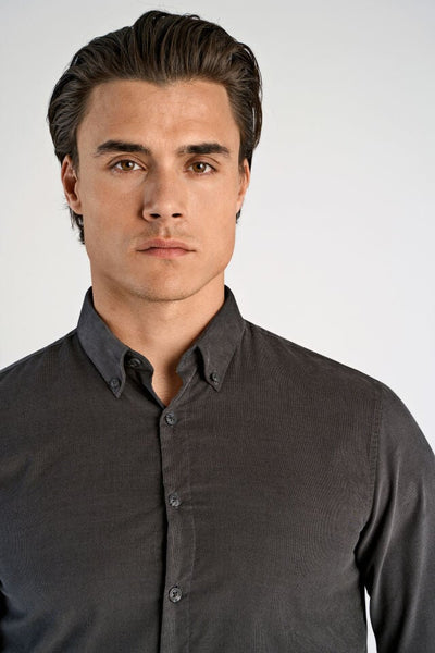 Fine corduroy shirt l/s