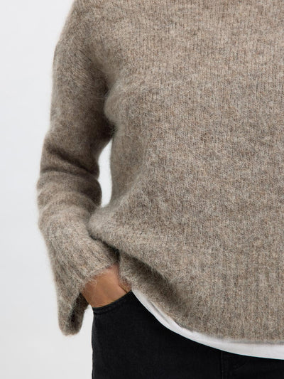 Slfgabriella Ls Knit High Neck