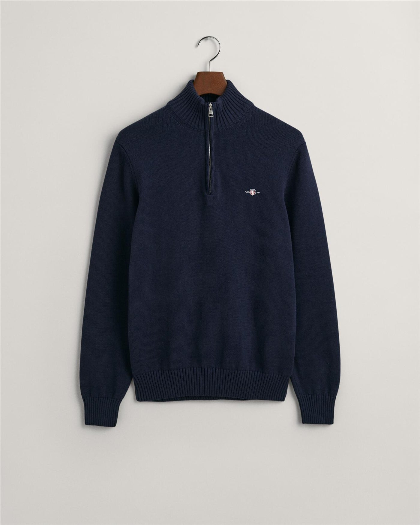 Casual Cotton half zip