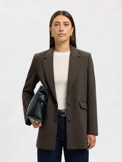 Slfrita Ls Relaxed Blazer Mel