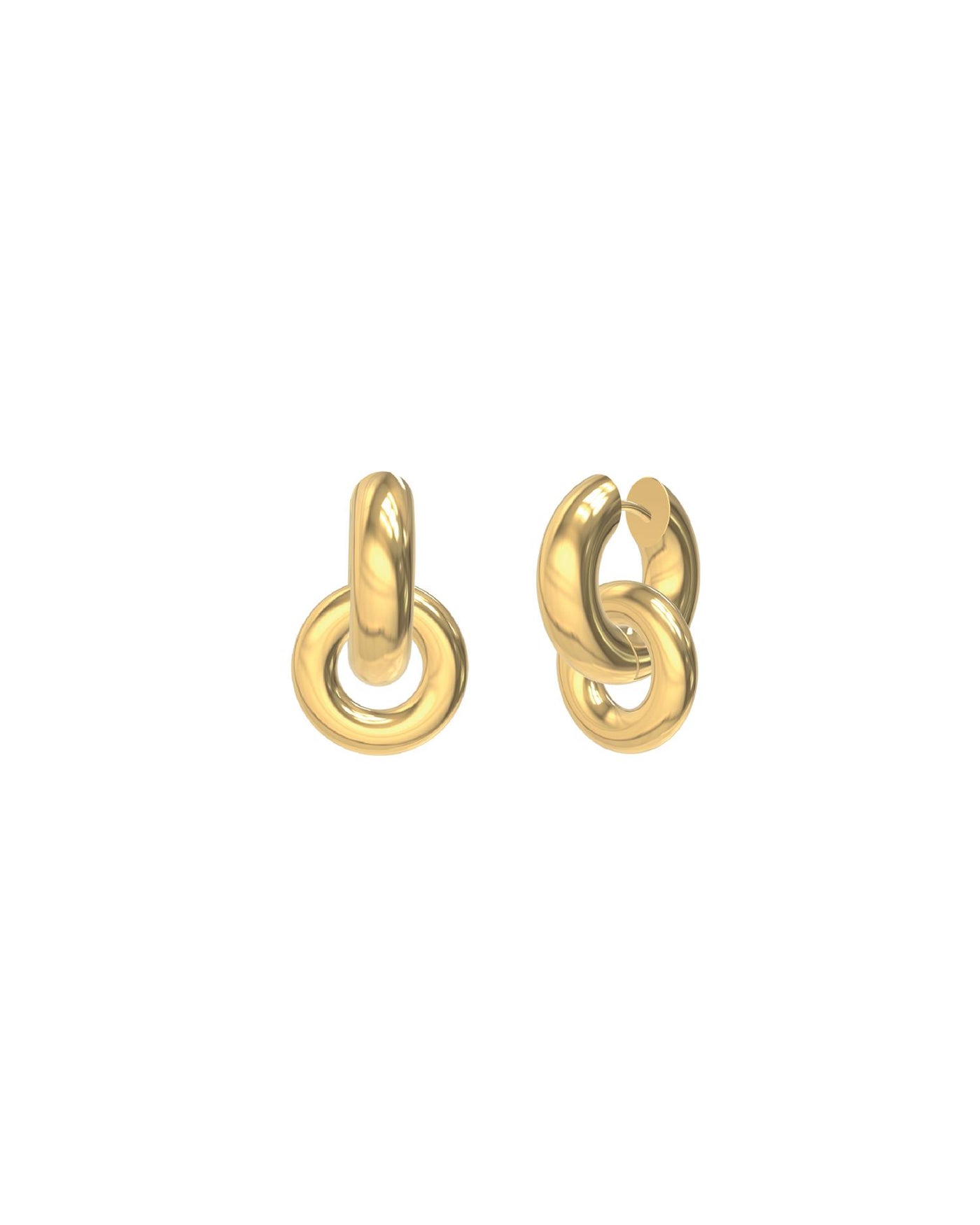 Chunky Eternal Earrings Gold
