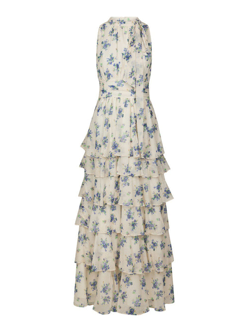 Marli Amazing Chiffon Rose Dress