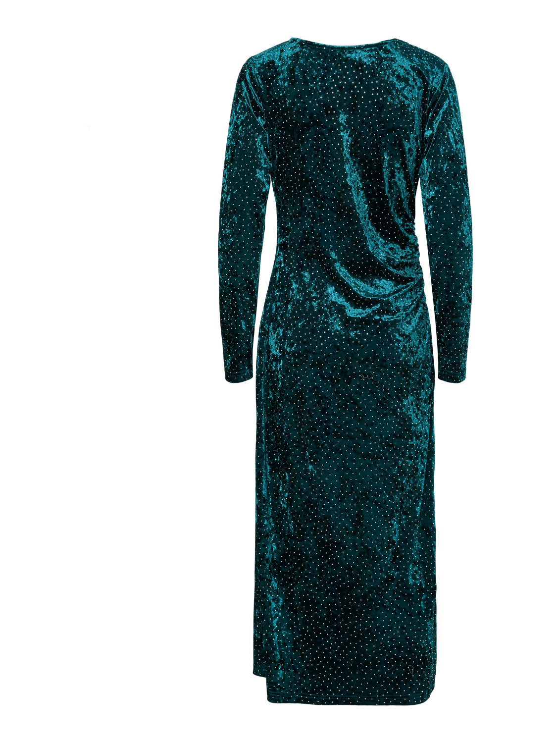 Yastillia Ls Velvet Long Dress