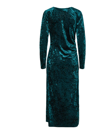 Yastillia Ls Velvet Long Dress