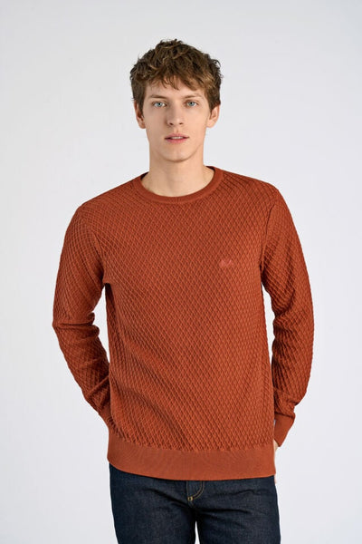 Cable knit jumper