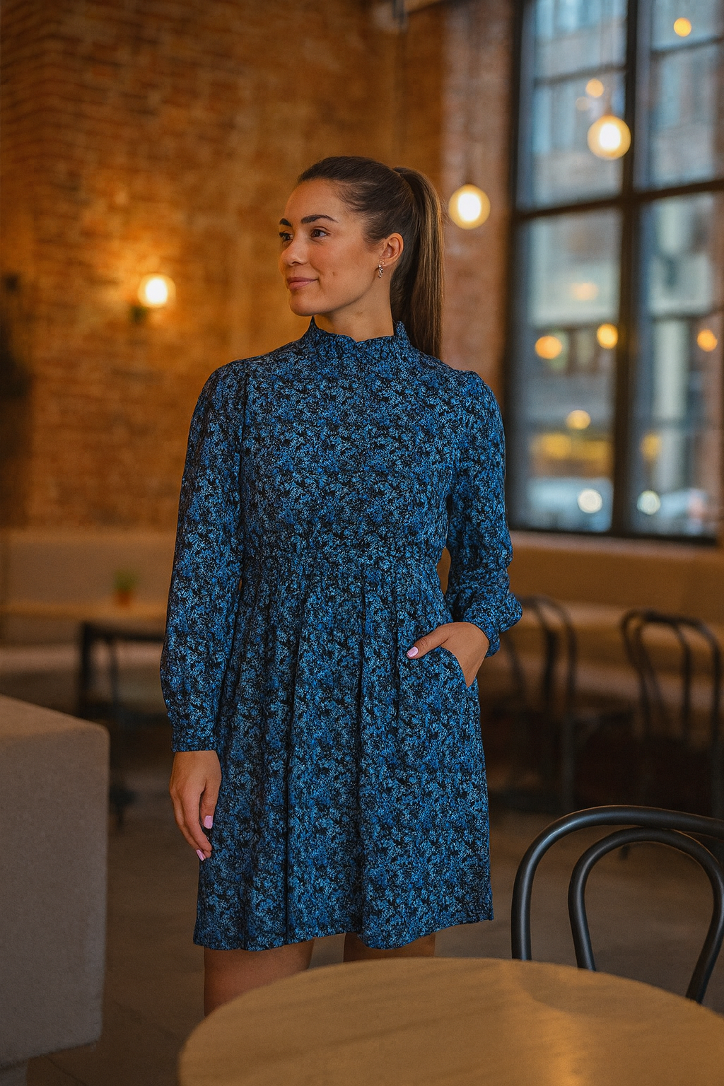 Rausastrid Dress Aop