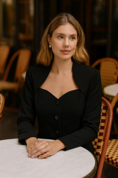 Yasfavo Ls Blazer Top S.