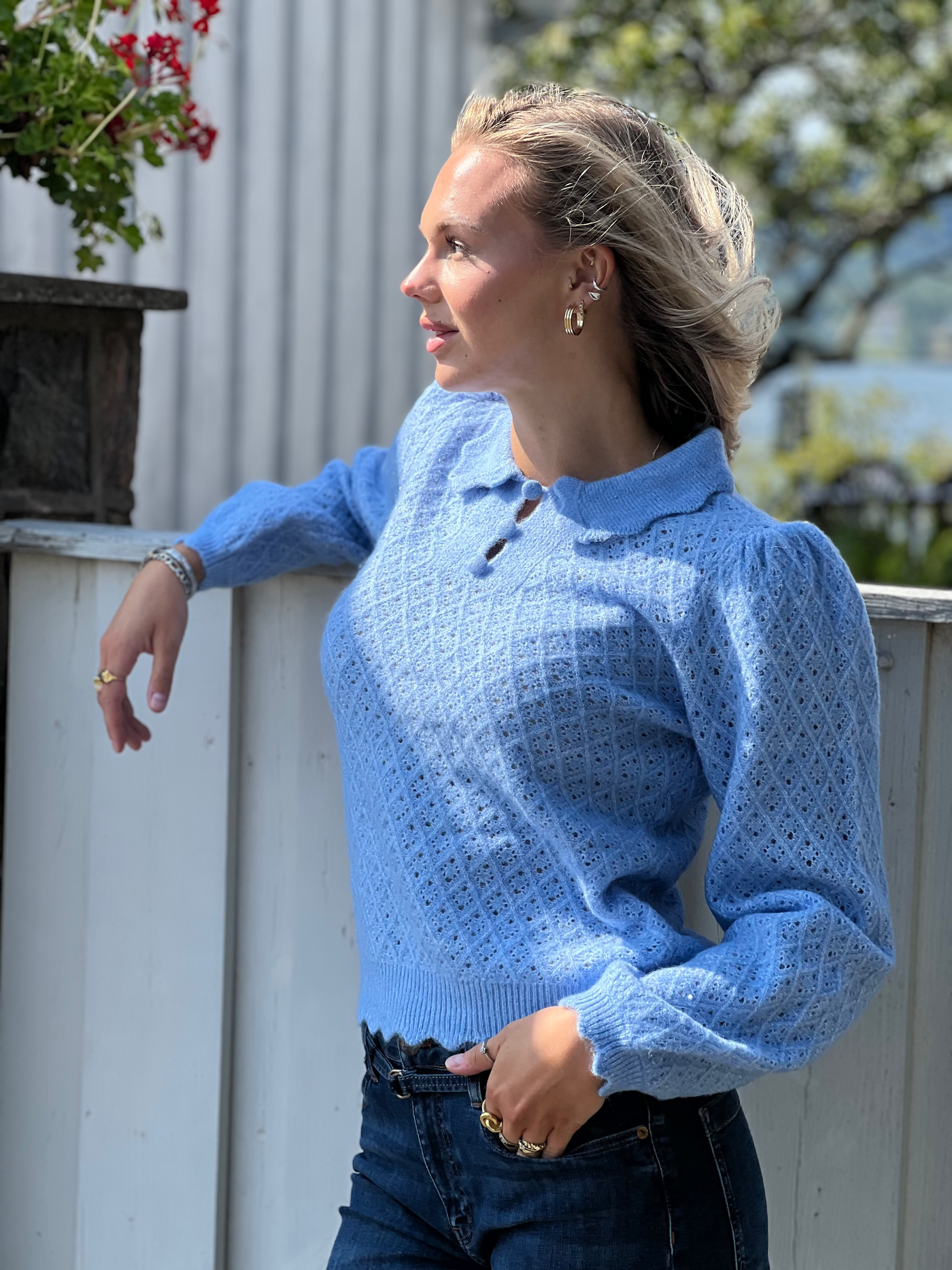 Yasbicala Ls Knit Pullover S.
