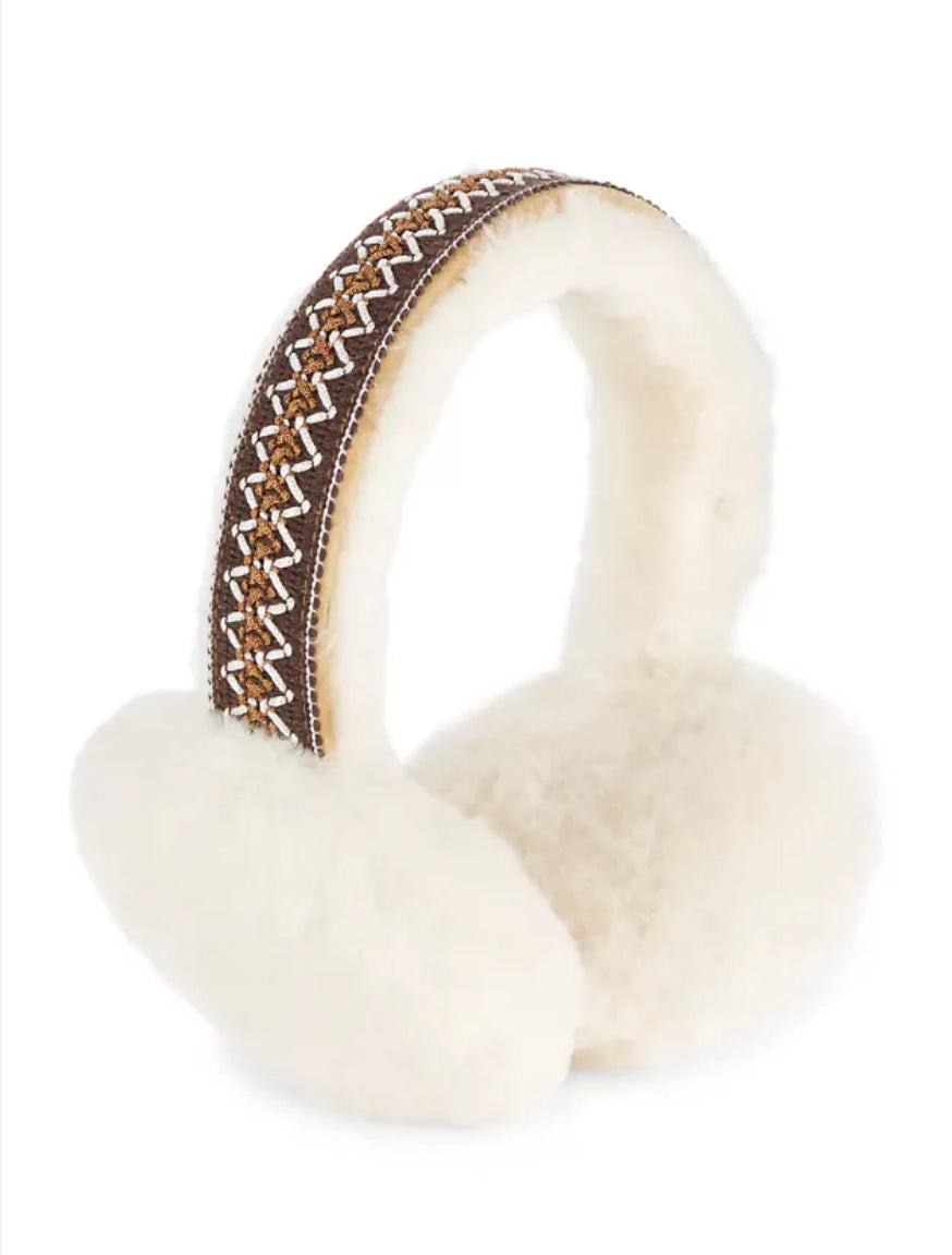 W Tasman Sheepskin Earmuff