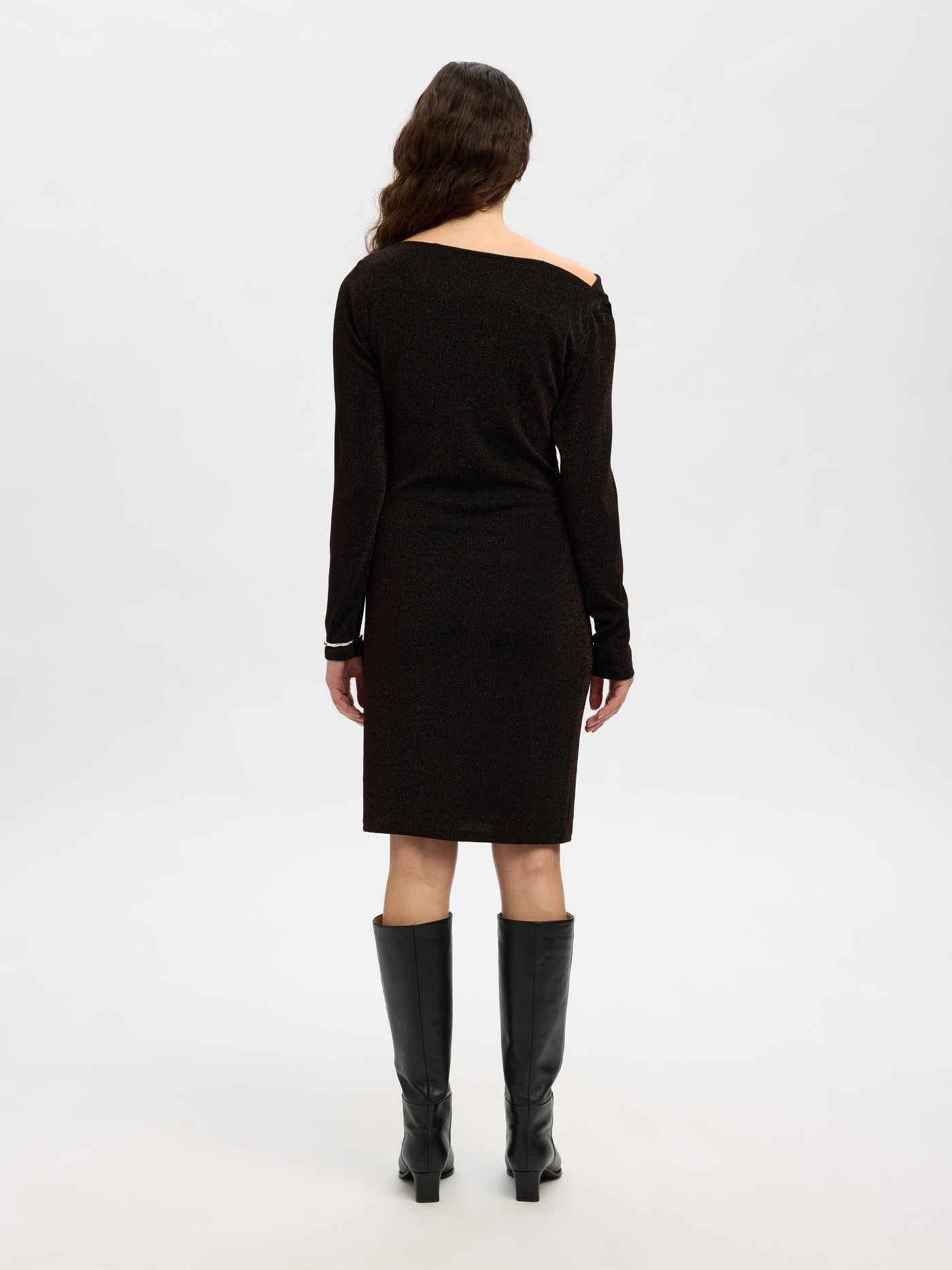 Slfanja Ls Slim Short Dress
