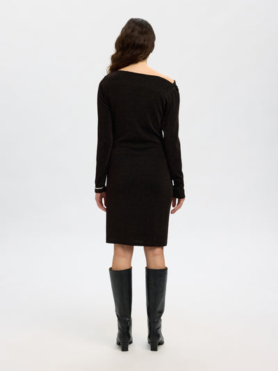 Slfanja Ls Slim Short Dress