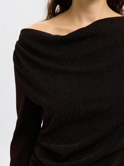 Slfanja Ls Slim Short Dress