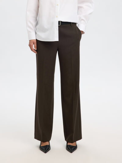 Slfrita Mw Wide Pant Mel
