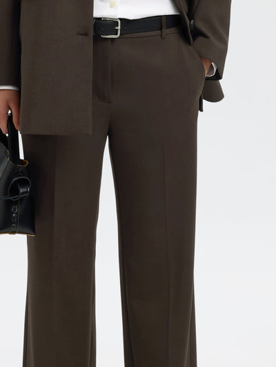 Slfrita Mw Wide Pant Mel