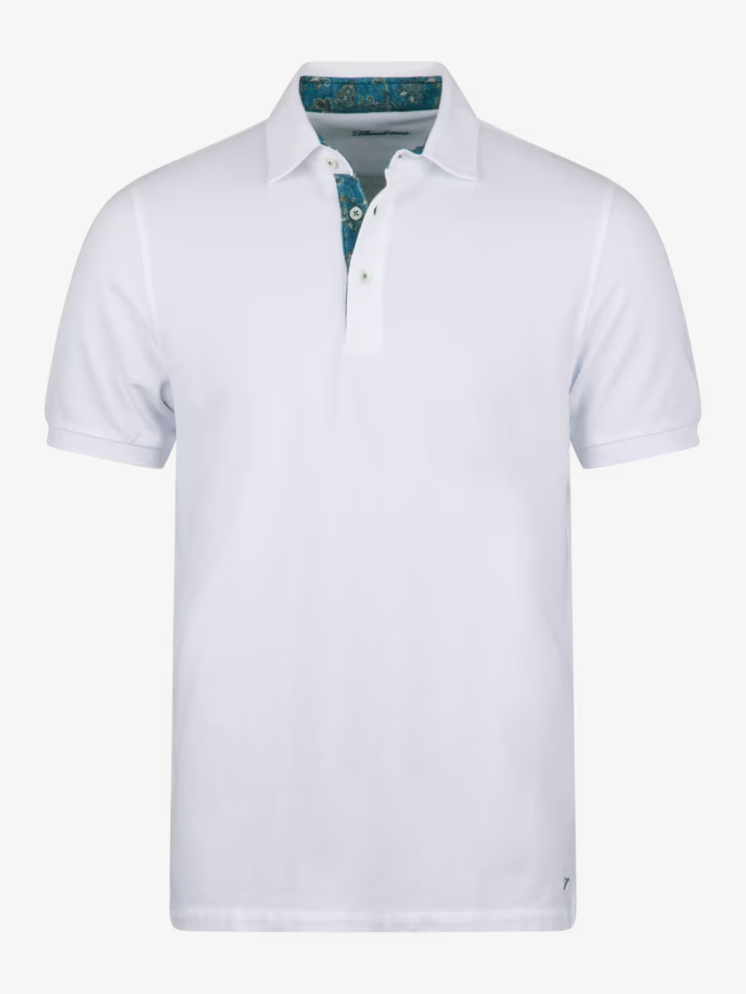 Polo shirt contrast Cotton pique