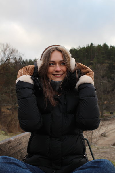 W Tasman Sheepskin Earmuff