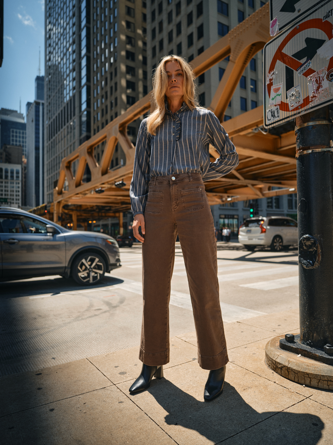 MMBiles Stripe Blouse