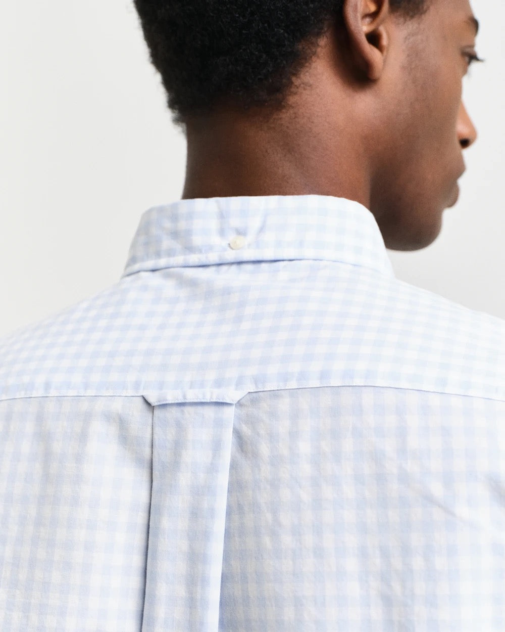 Reg classic poplin gingham s