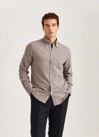 Twill Flannel Shirt