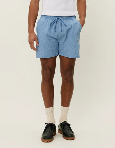 Stan Seersucker Swim Shorts