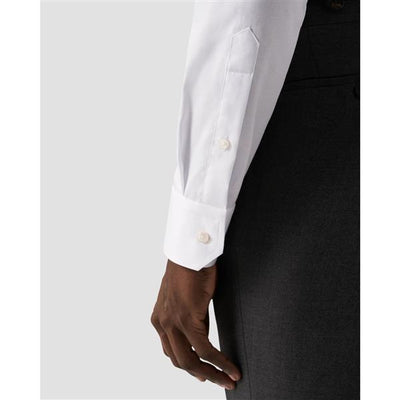 White Signature Twill Shirt - Slim fit