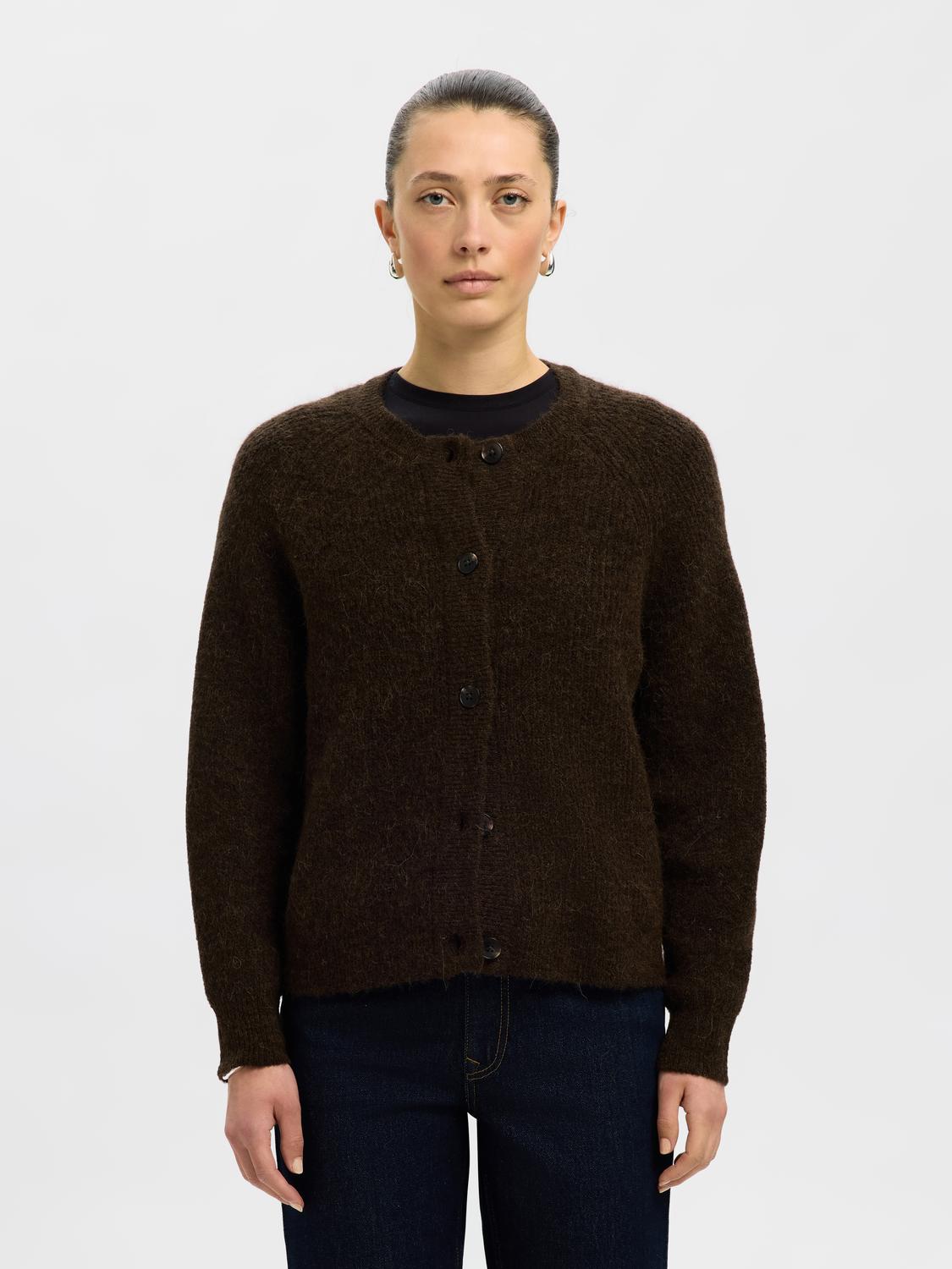 Slflulu LS Knit Short Cardigan