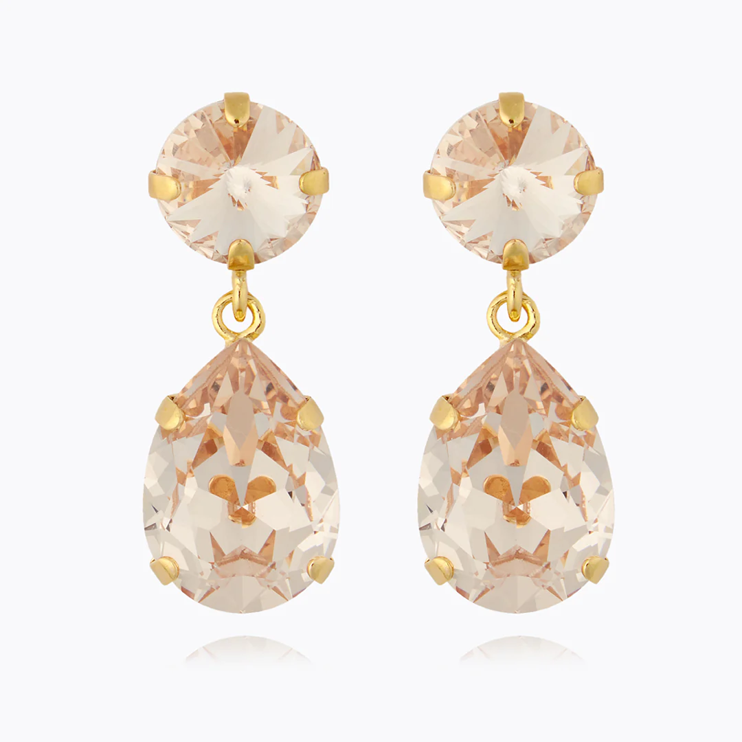 Classic Drop Earrings Gold