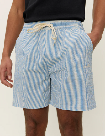 Stan Stripe Seersucker Swimshorts