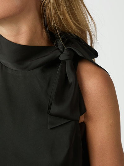 Veda Drapy Satin Top