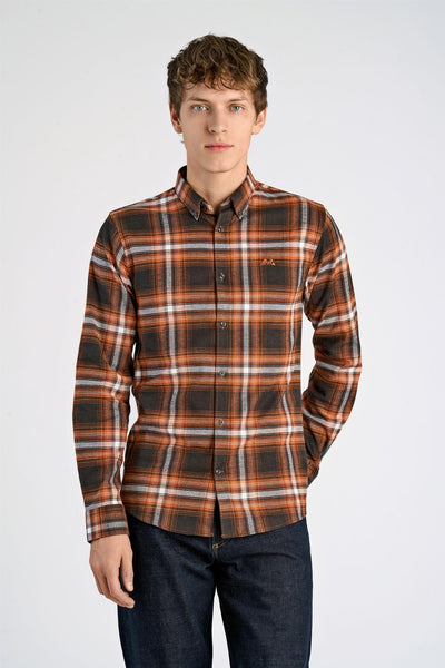 Brushed Checked shirt l/s