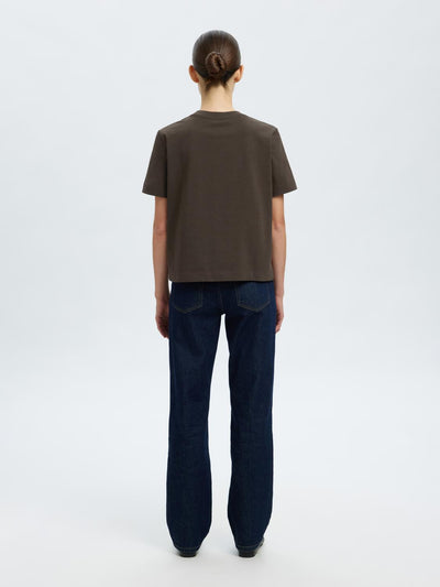 Slfessential Ss Boxy Tee