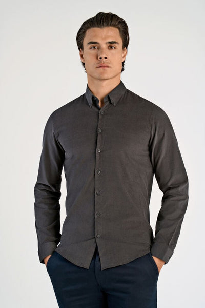 Fine corduroy shirt l/s