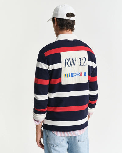 Retro stripe heavy rugger