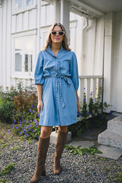 Rauspernille 3/4 shirt dress
